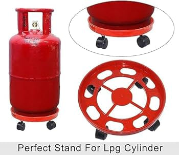 Crystal Heavy Duty LPG Gas Cylinder Trolley