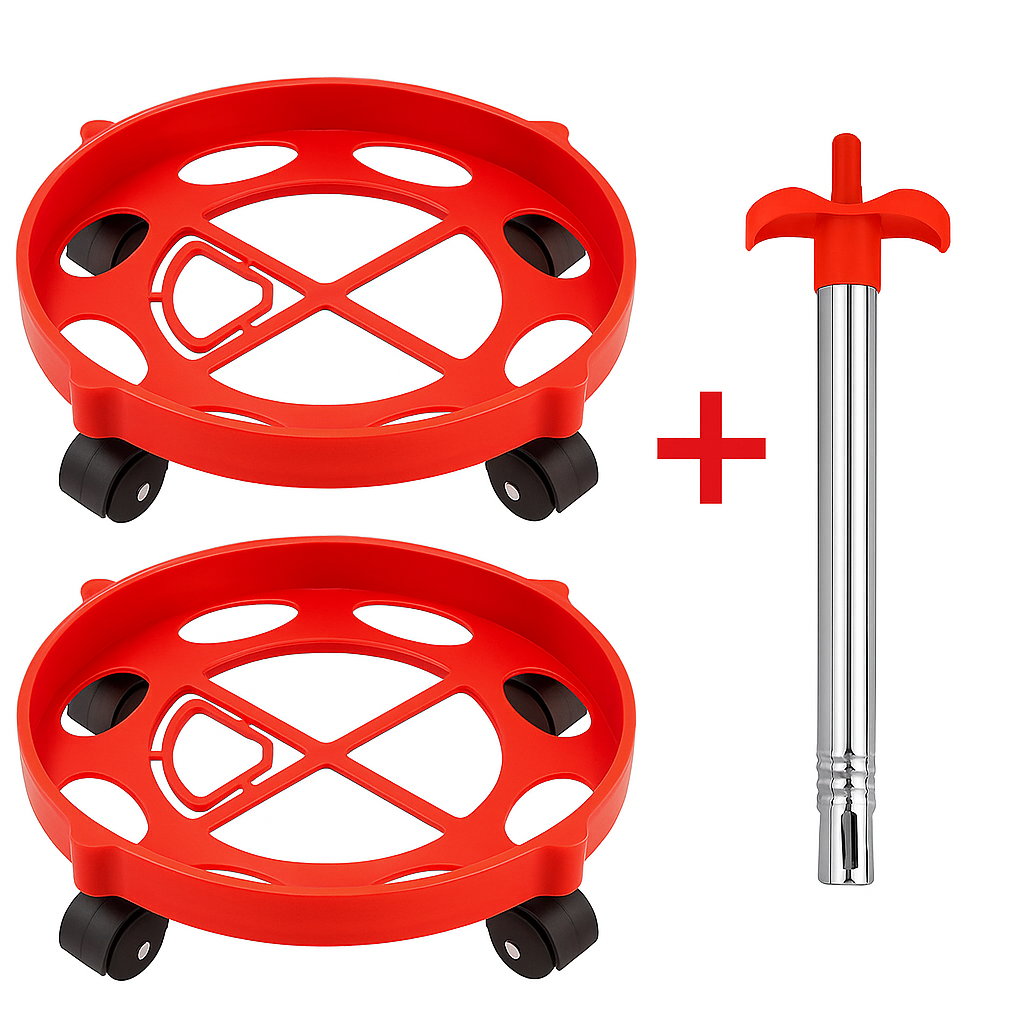 Crystal Heavy Duty LPG Gas Cylinder Trolley