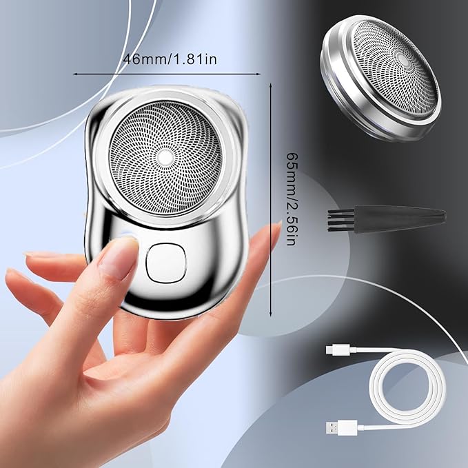 Mini Electric Shaver USB-C Rechargeable Razor
