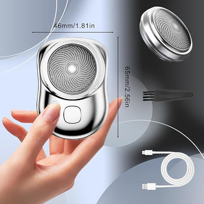 Mini Electric Shaver USB-C Rechargeable Razor